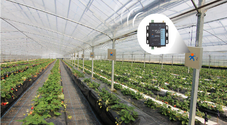 Smart Agriculture solution for Serial to WiFi and Ethernet Converter